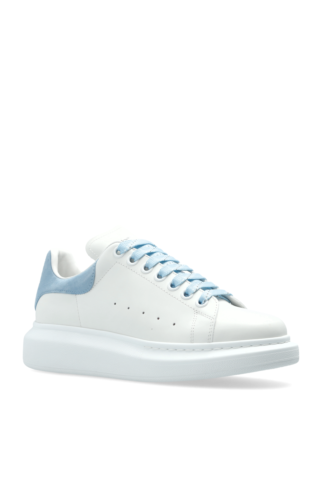 【Alexander McQueen】SNEAKER S.RUBBER◆553770WIAIH Women's Oversized Sneaker in White | Alexander McQueen US